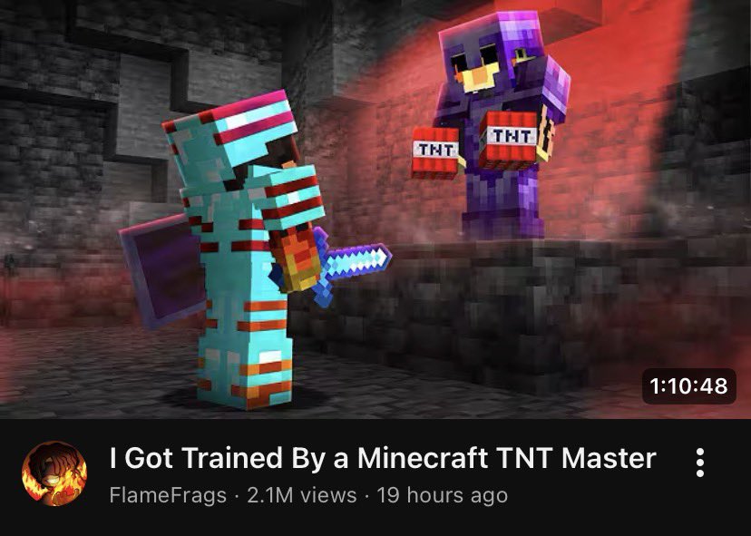 Update!

Flamefrags uploaded a new video on his main channel!!!

(youtu.be/AjhaNdGsoFE?si…)
