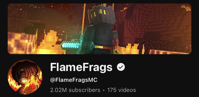 AHHHHH FLAME JUST HIT 2 MILLION SUBSCRIBERS!!!!!!!!!!!!! CONGRATULATIONS TO HIM!!!