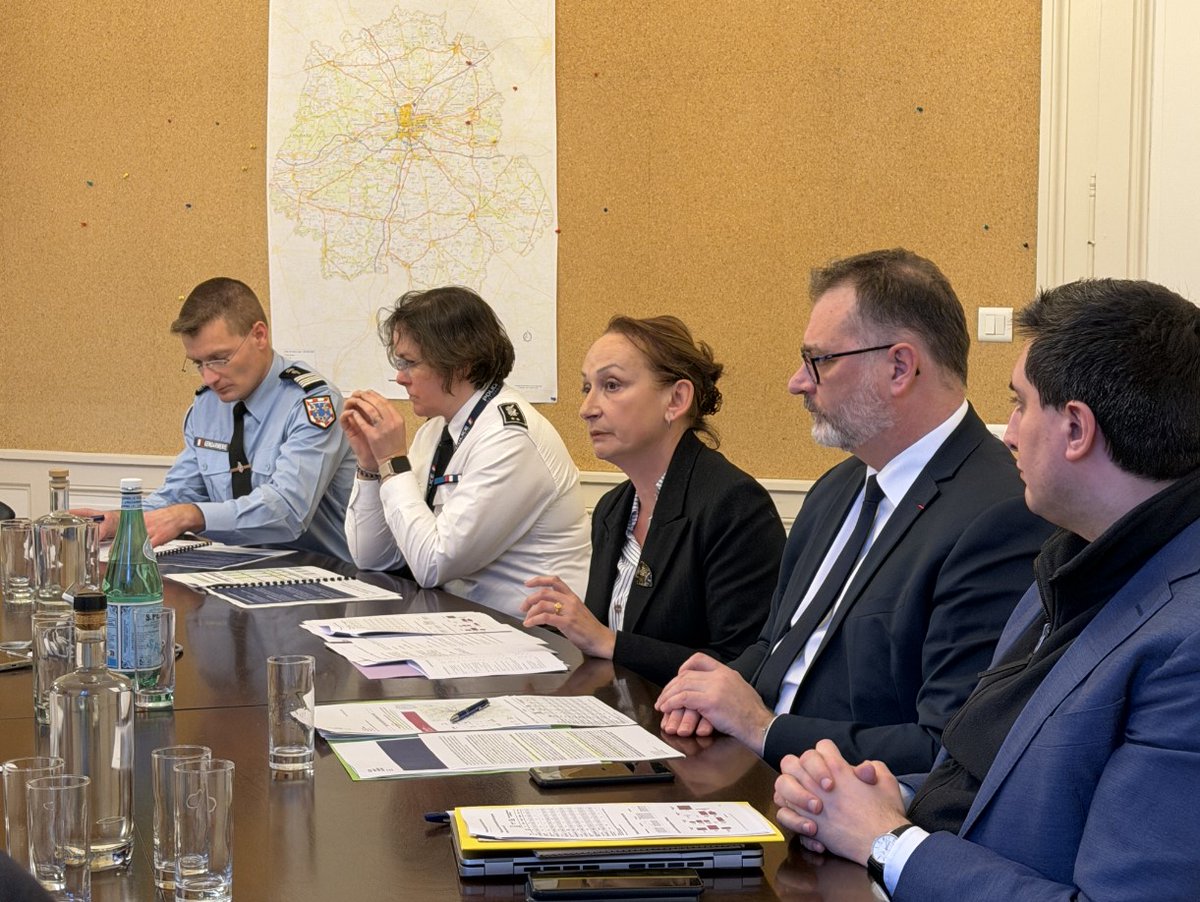 Image de Préfet d'Indre-et-Loire - Hier s’est tenue en préfecture la conférence de presse consacrée au plan d’action départemental de r