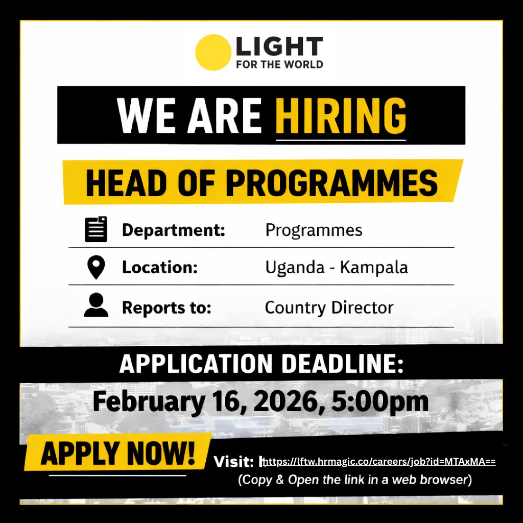 Light For The World Uganda tweet media