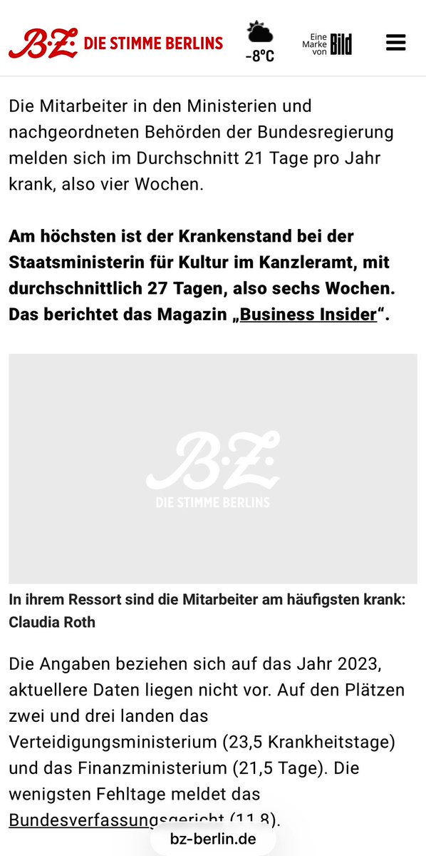 Wir sollen mehr arbeiten. 
Herr Merz kritisiert den Krankenstand in Deutschland 😂