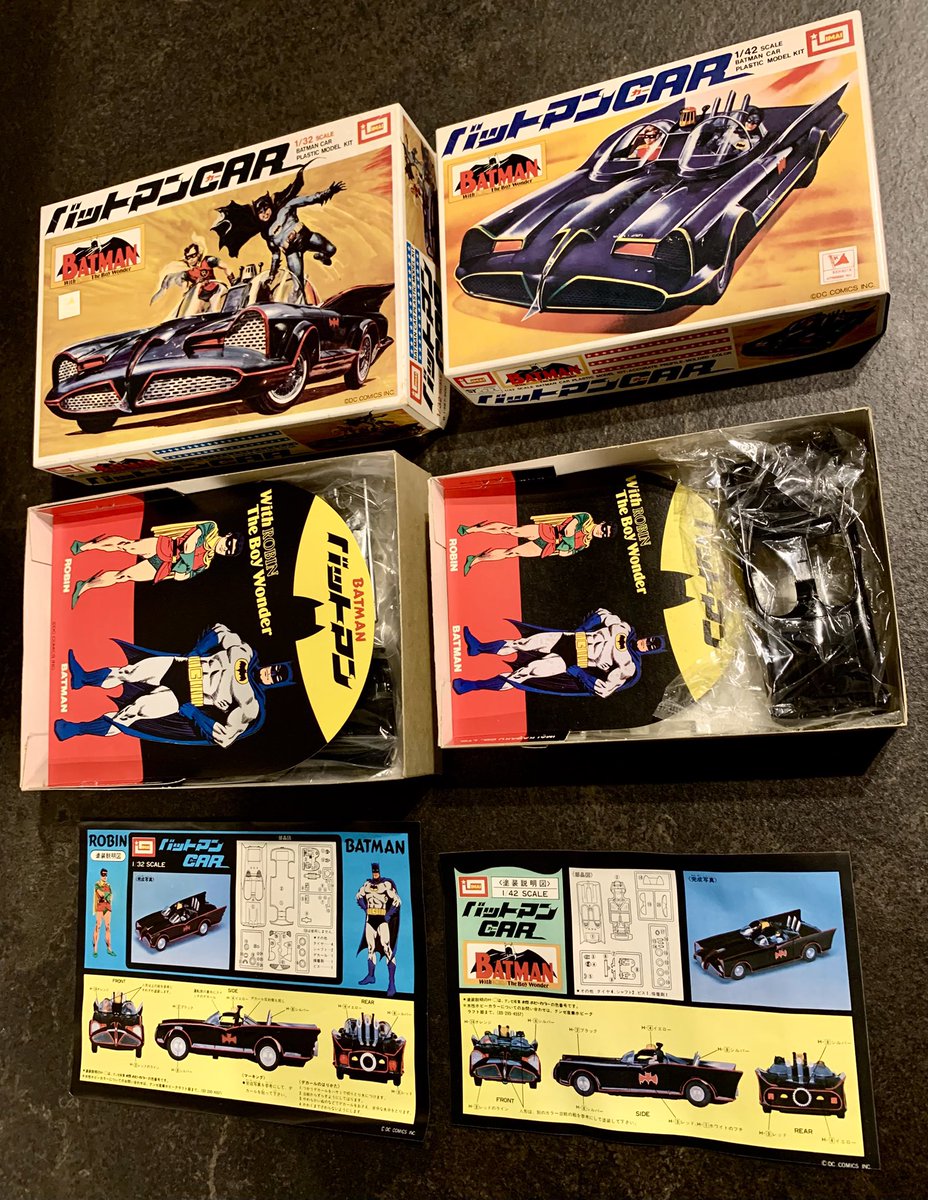 写真はコレクションの1/32と1/42スケールです。 どちらも組み立て済み