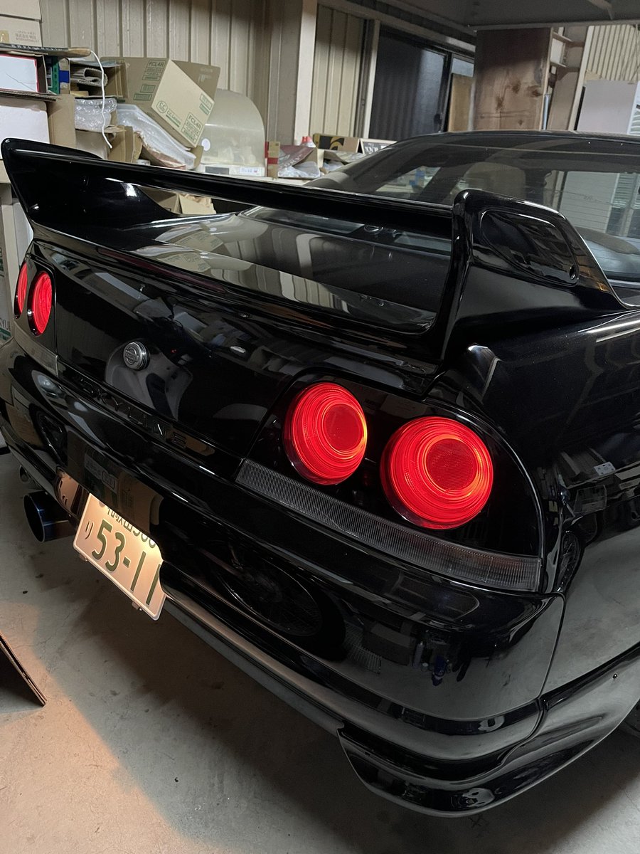 yukio5195's tweet image. 週一のエンジンかけ🔥
RBの音が癒し✨
週末の夜に車を息子に借りて何ちゃらパーキングとかに行こかな🤔✨
#r33
#skyline