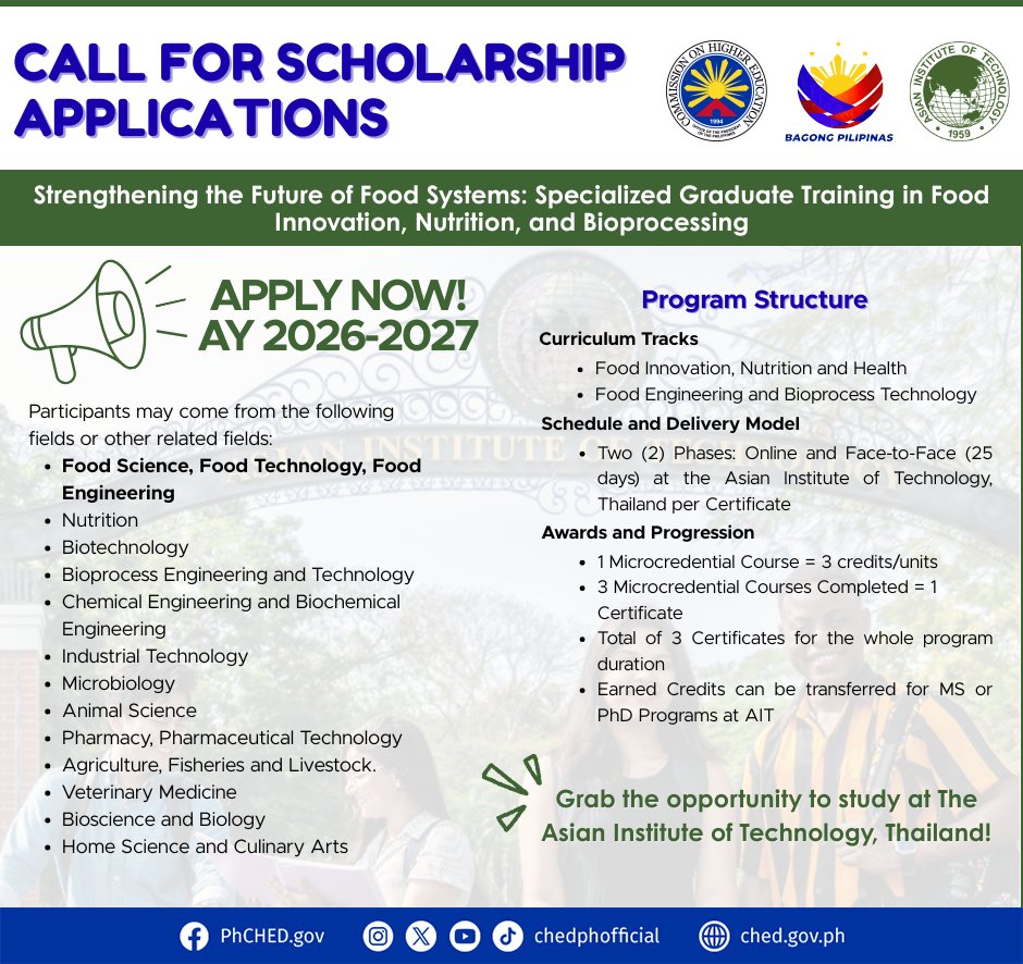 Commission on Higher Education (CHED) tweet media