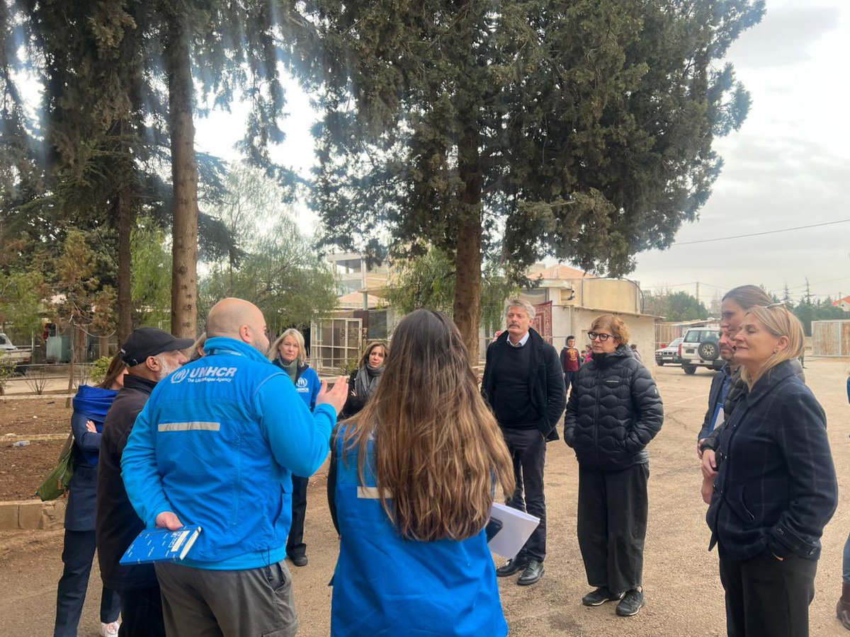 DKAmbLebanon's tweet photo. Powerful meetings w/ refugees who recently fled Syria, refugees excited to return &amp; refugees, for whom conditions aren’t ready. 🇩🇰 proud to support @UNHCRLebanon &amp; partners in addressing the varied needs of different groups of refugees in this period of transition https://t.co/MhGSP26145