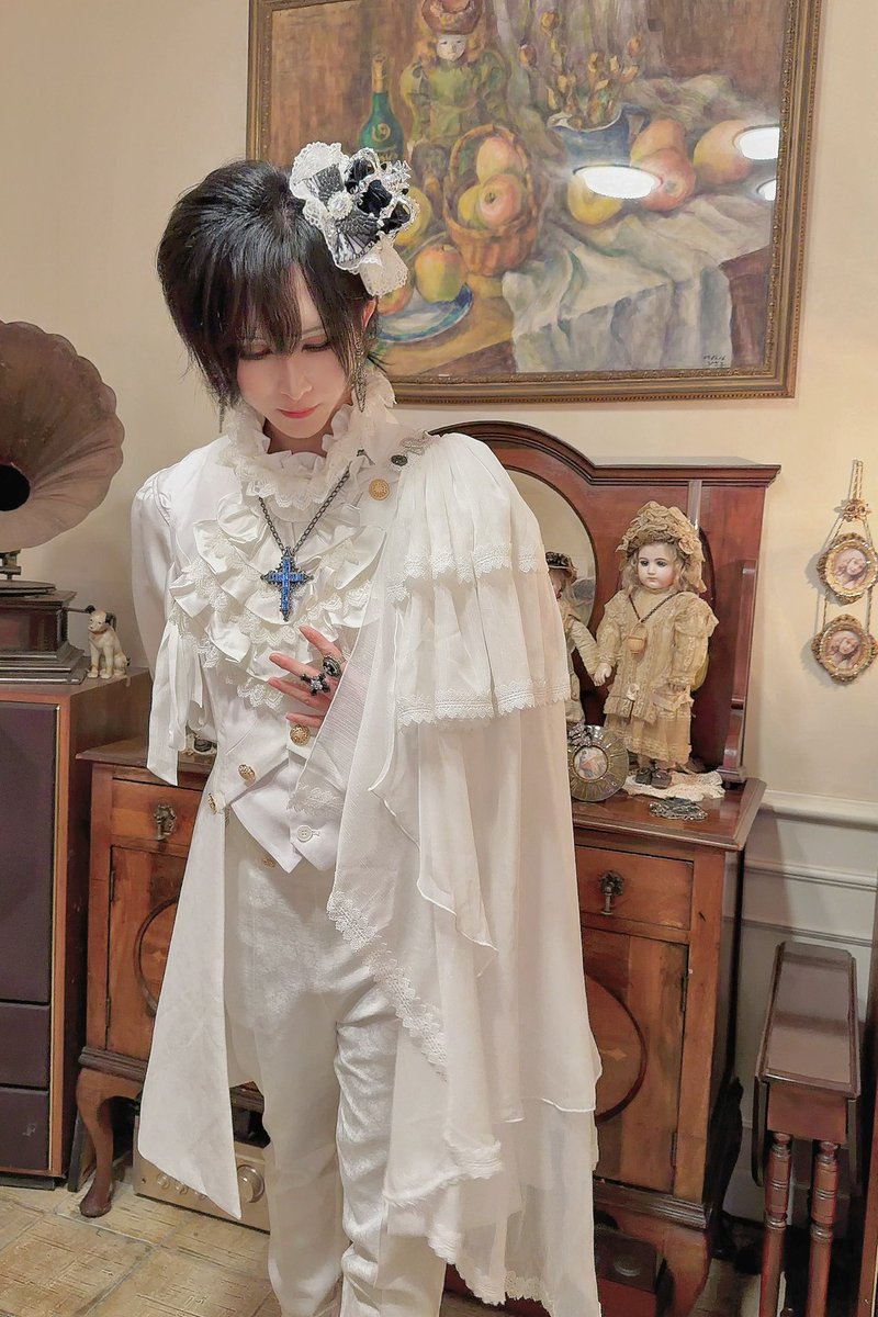 第二回マリッジ皇子会の白コーデ✨🕊️

#マリッジ皇子会