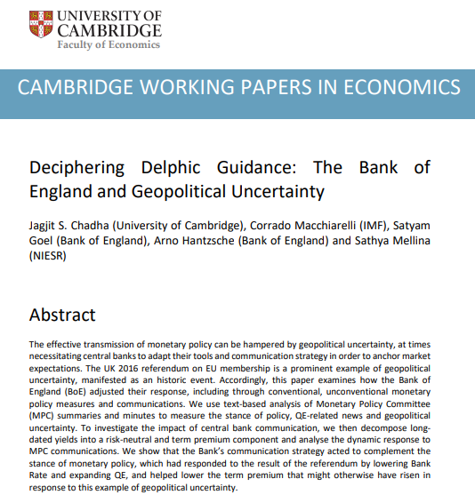 The Janeway Institute tweet media