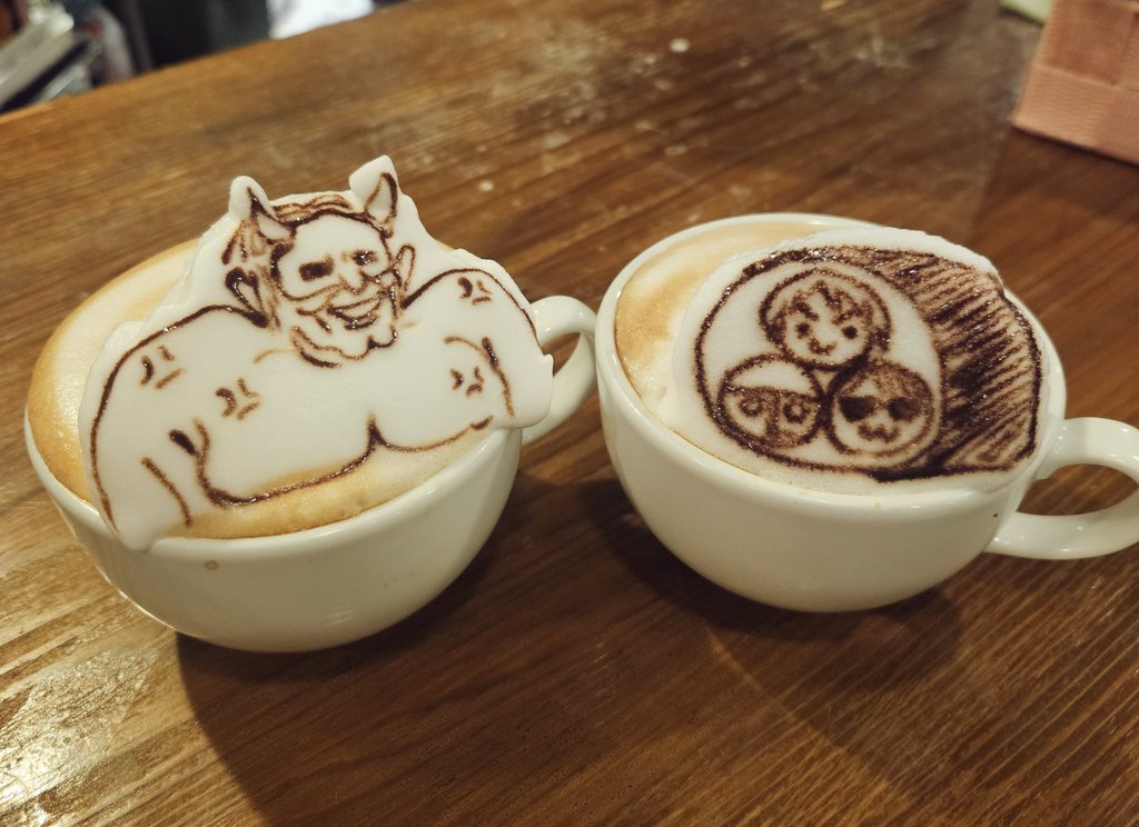 本日の暇カプチーノ、『最強の鬼と太巻きと化したMSSP』。