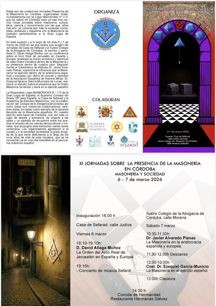 Masonería en Córdoba tweet media