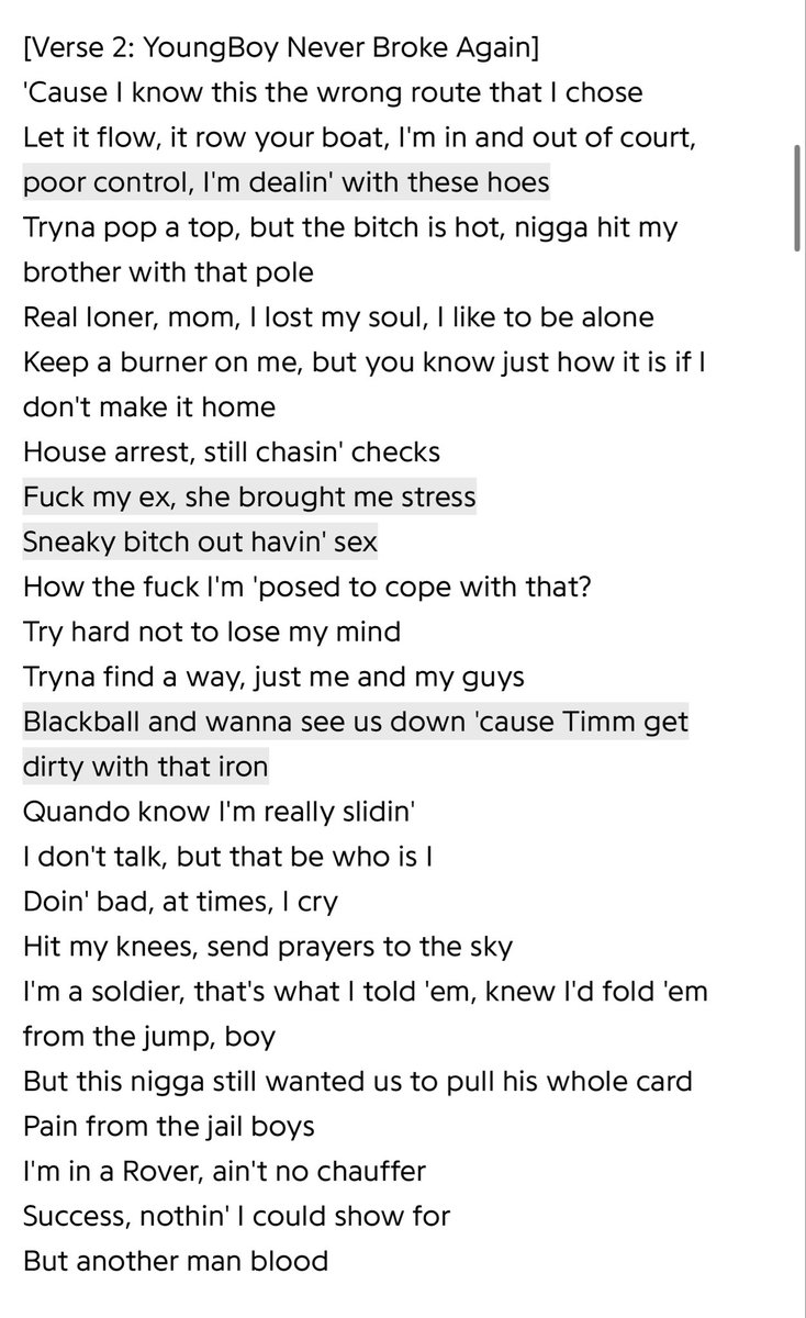 sntrestar's tweet photo. ✍🏾
🩸
🩸
🩸
“Real loner, I lost my soul, I like to be alone” https://t.co/OqA0PmmNWg