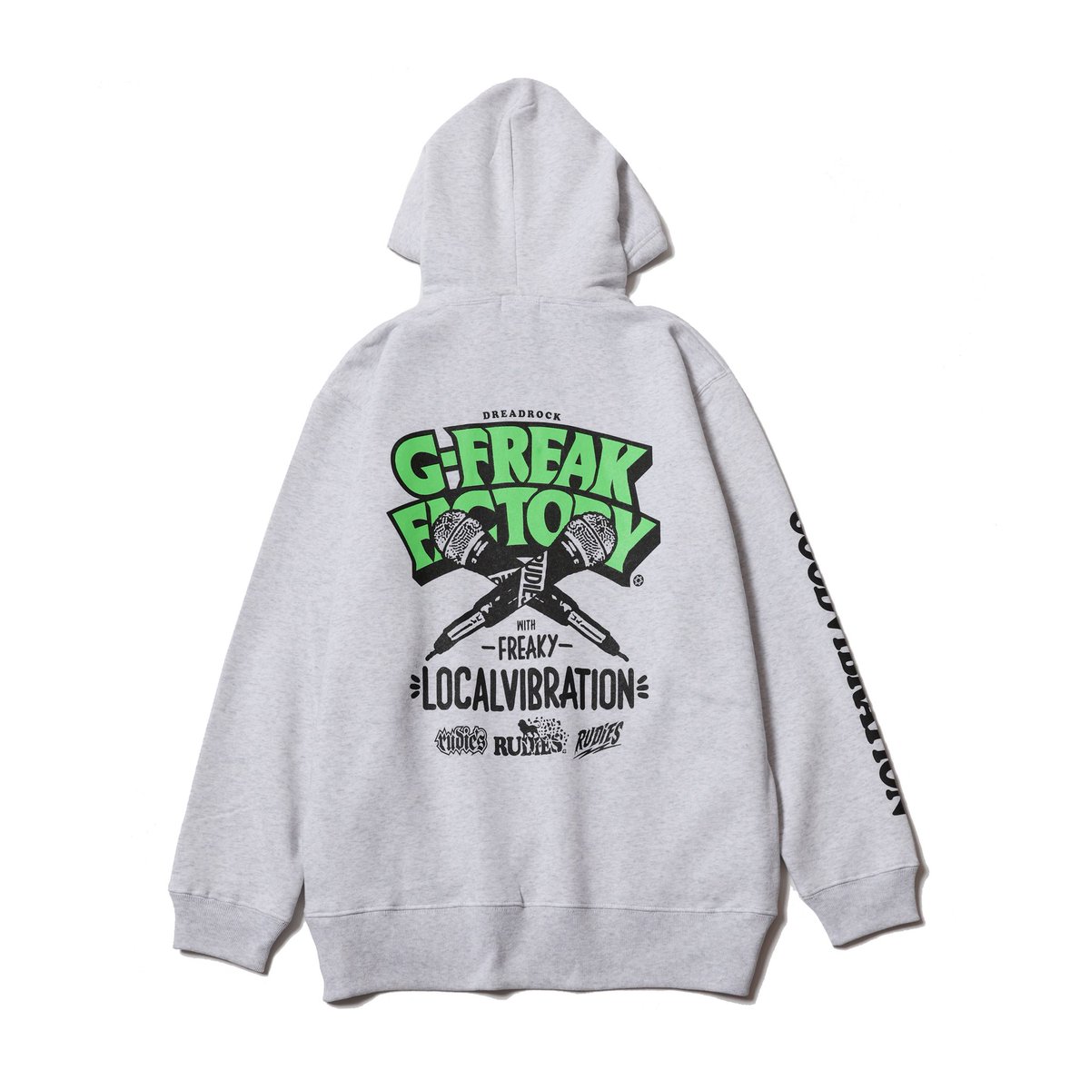 G-FREAK FACTORY x RUDIE'S HOOD SWEATキャンセル分の販売がスタート