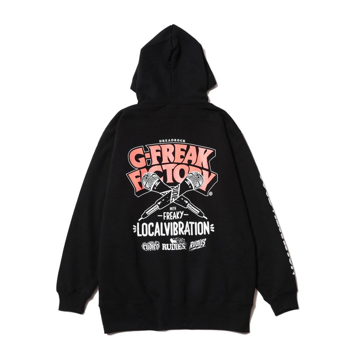 G-FREAK FACTORY x RUDIE'S HOOD SWEATキャンセル分の販売がスタート