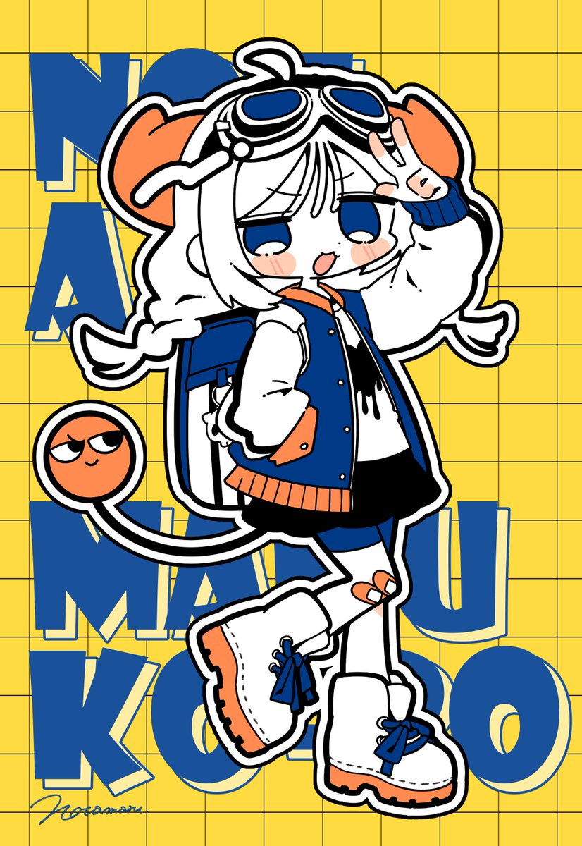 ゴーグルっていいよね 
#イラスト