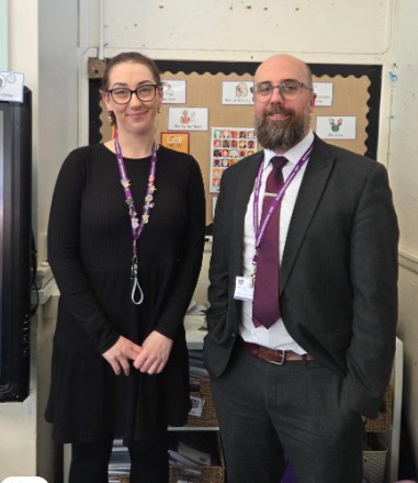 A real pleasure for AB Lead, Kate, to visit Harris...