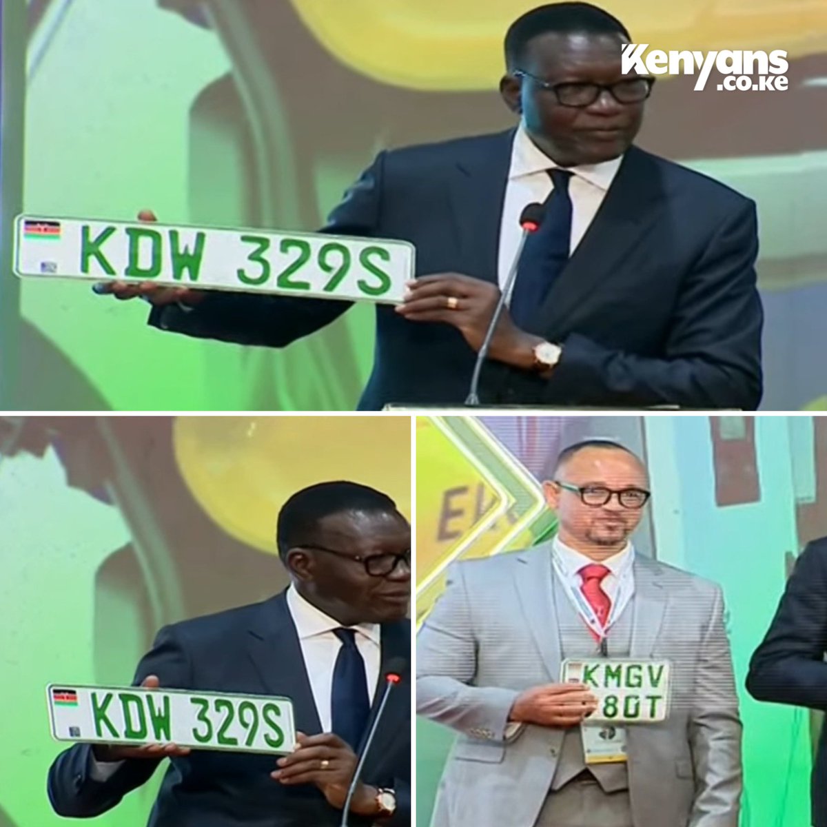 Government introduces green number plates for electric vehicles in Kenya