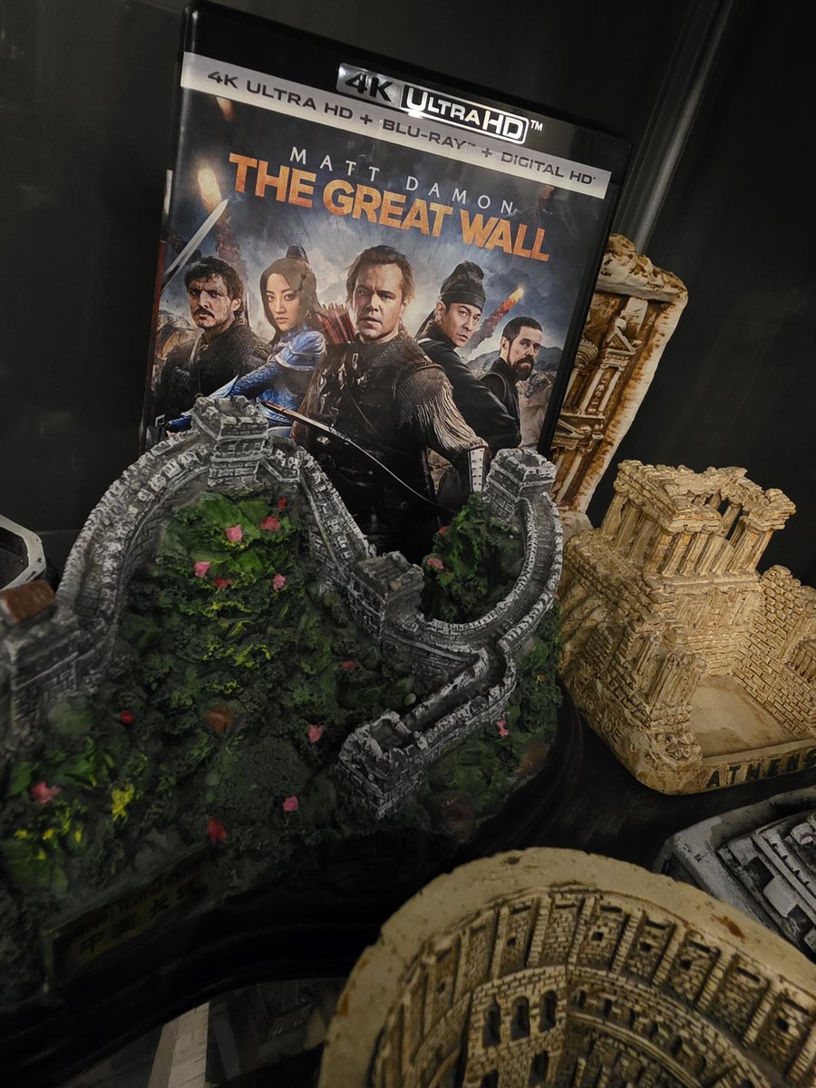 Edw_arD7's tweet photo. The Great Wall (2016) 🎬✨️

الفلم طرح فكرة خياليه الأسباب بناء السور العظيم و الاغلب عارف انه السبب اهو تصدي لهجوم القبائل المغول من الشمال بس الفلم إعتبر انه الخطر اكبر من هالموضوع ..

من الافلام الخفيفه و الcgi كان مستواه جيد و ثنائية مات ديمون و بيدرو باسكال كانت حلوه 👌 https://t.co/7oqnXFB7m5