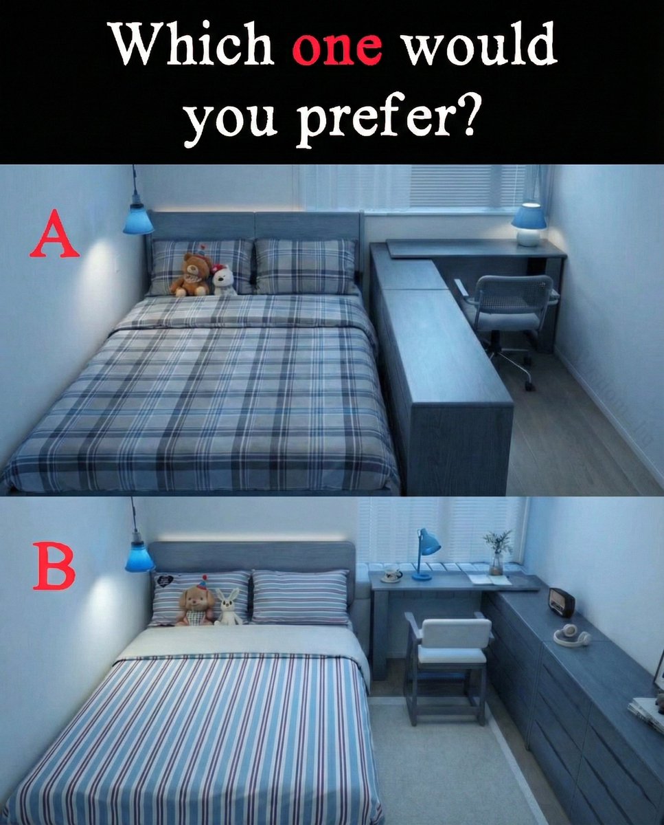 Choose one

A or B