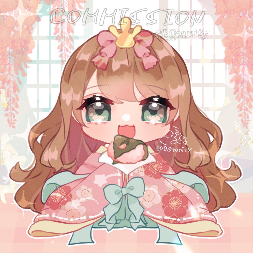 「お雛さま量産アイコン企画 ┈┈┈┈┈┈┈ フォロー&RTで参加完了 2月13日〆」|もずめ＠依頼◎/7件進行中のイラスト