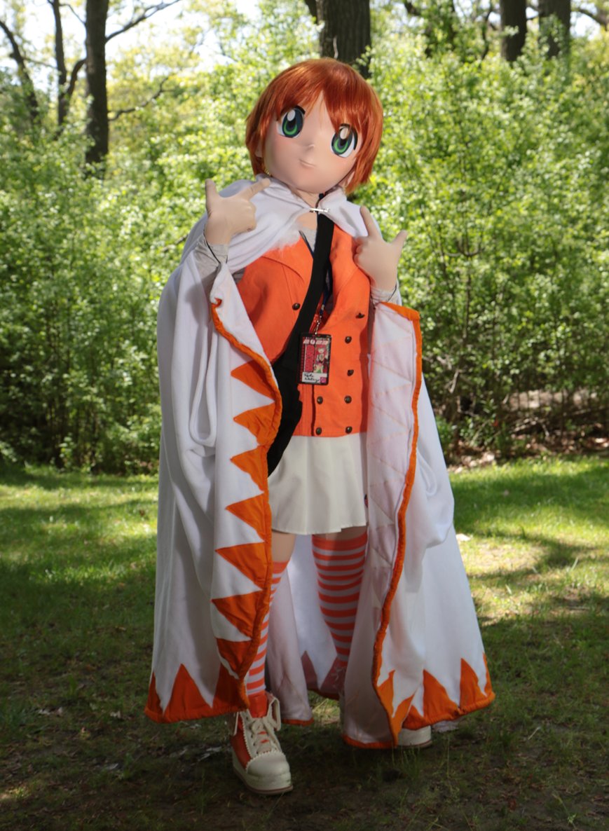 CanadianBanana's tweet photo. I love travelling to new places and meeting all the Light Warriors!  I need to show off my White mage skills so we can defeat evil! 
#animegao #kigurumimask #finalfantasycosplay

📷 Photo(s) by: @CelesHalcyon ❤ https://t.co/mIifDvZSlb