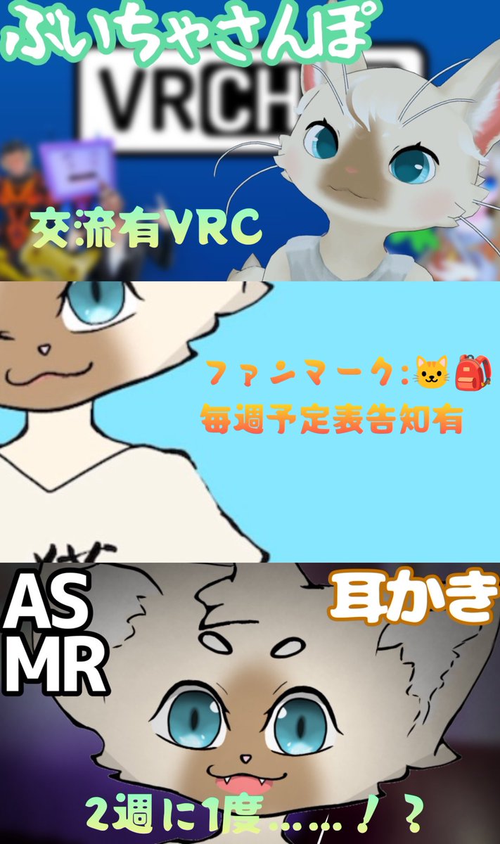 ねこあしV🐱🎒 tweet media