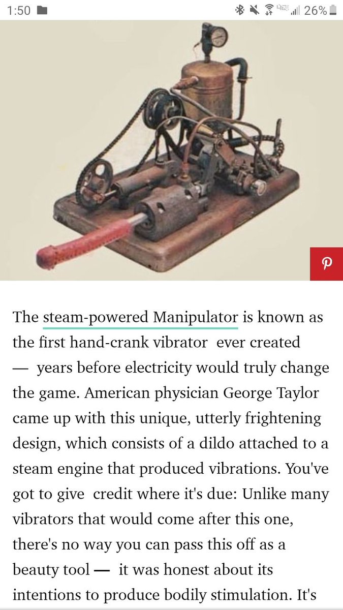 I'm convinced all technology was made for one purpose. To give us better orgasms. You can make anything a vibrator if you try hard enough

Prove me wrong