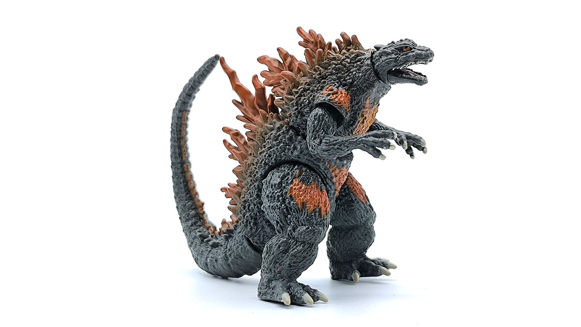 ゴジバーストのバーニングミレニアムゴジラ、チャッピー君に食わせてみ