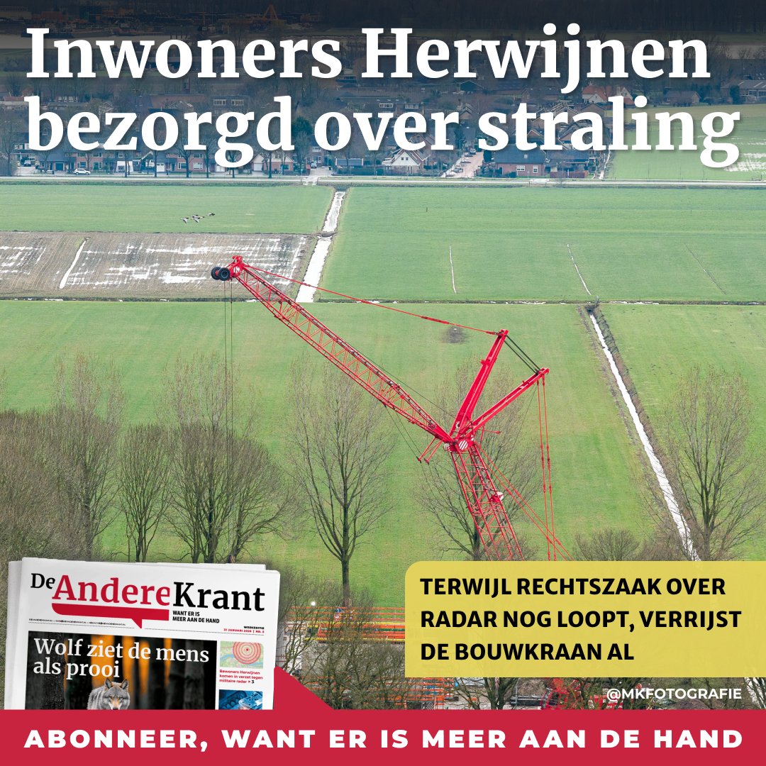 Als het aan Defensie ligt, komt er een grote radarinstallatie voor de luchtverdediging in het Gelderse dorp Herwijnen. De inwoners maken zich zorgen over de gezondheidsrisico’s door de straling waaraan zij straks zullen worden blootgesteld en zijn naar de rechter gestapt. Terwijl