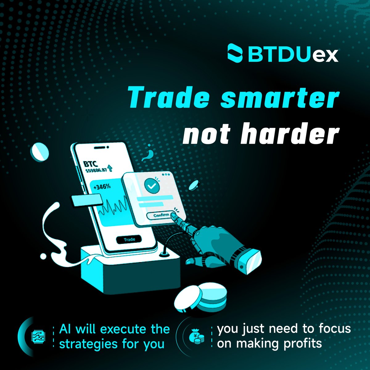 An evolving AI trading system!

Based on:
✓ Multi-factor models
✓ Reinforcement learning optimization
✓ Real-time risk control
✓ On-chain verifiable execution

24/7 execution, automatic risk control, and transparent records. Turning professional strategies into everyday tools