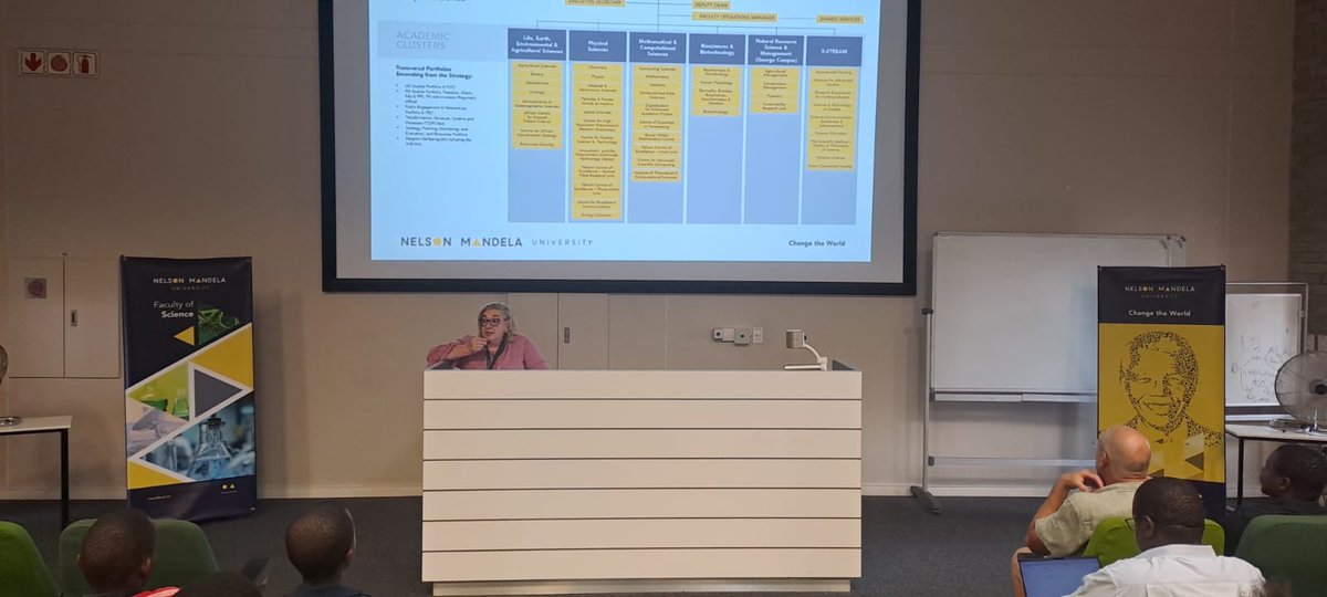 Mandela University Faculty of Science tweet media