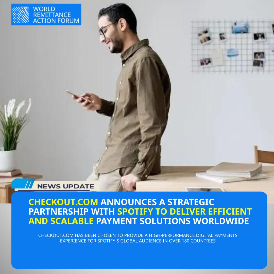 ForumRemittance's tweet photo. https://t.co/E1NQACoCgK, a leading global digital payments provider, has formed a strategic #partnership with Spotify, the world’s top audio streaming service.

#CheckoutCom #Spotify #DigitalPayments #Fintech #GlobalPayments #PaymentSolutions #TechPartnership #Innovation https://t.co/xpFg8htpiB