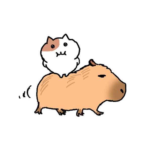 Post by もちにゃみ on X: カピバラさん！