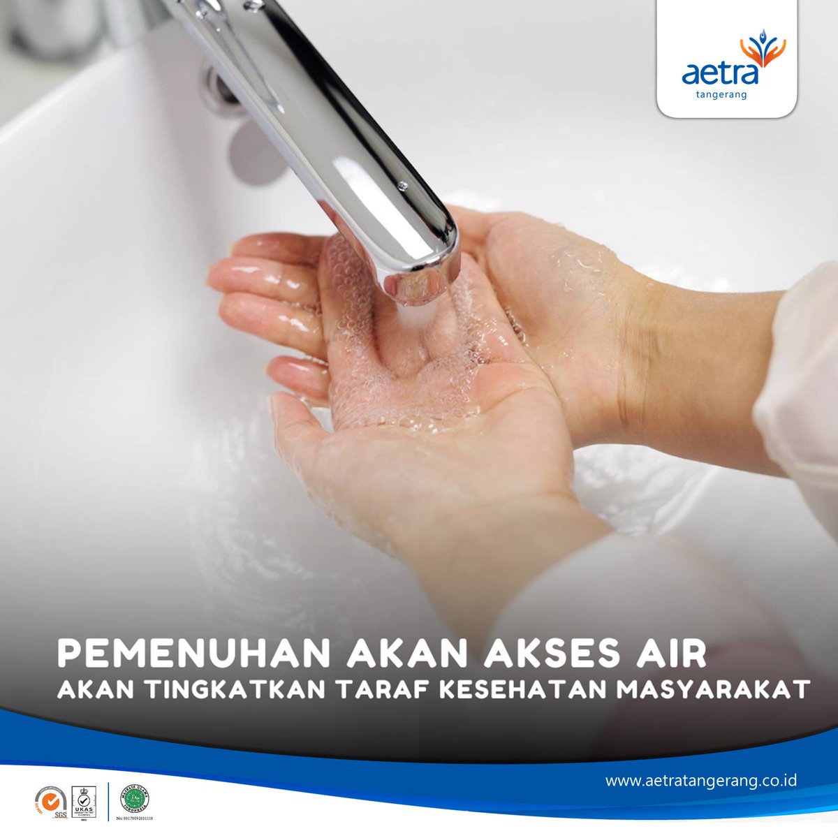 Penggunaan air yang tercemar merupakan salah satu faktor yang mendorong penyebaran penyakit seperti diare yg merupakan penyebab kematian balita terbesar di dunia. Menurut laporan WHO, dgn pemenuhan akses air yang berkualitas kita dpt mengurangi resiko diare antara 28% hingga 45%.