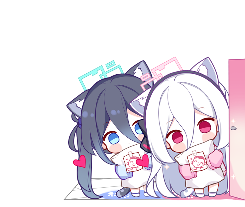 subin_2011's tweet photo. アリス + ケイ🐱🥰
 #ブルアカ https://t.co/CIyAjuPdiw