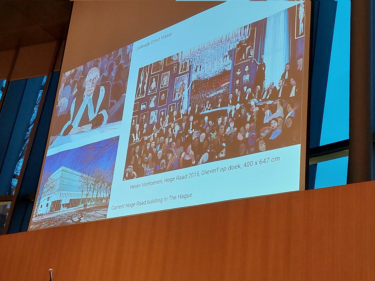 Gisteravond in het Vredespaleis de International Holocaust Memorial Day Conference met een interessante lezing van de president van de Hoge Raad mr. Dineke de Groot over het leven en juridische denken van de Joodse president van de Hoge Raad mr. Lodewijk Visser (1871-1942). 1)