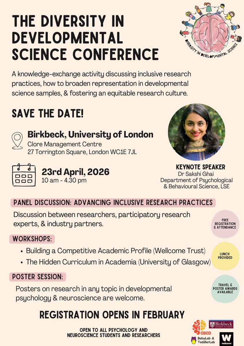 Birkbeck School of Psychological Sciences tweet media