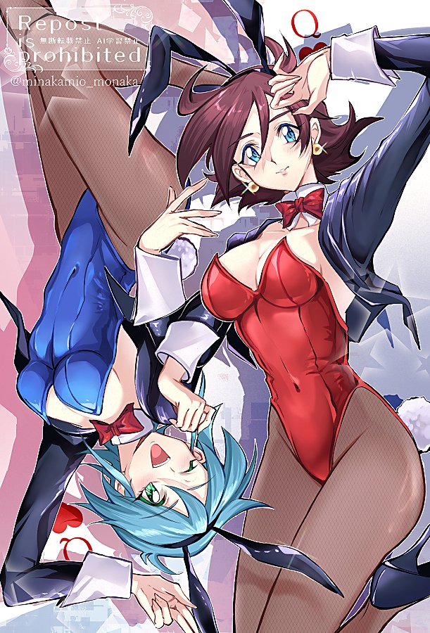 minakami_monaka's tweet photo. バニーのレインとアレンビーのカードがとても良い https://t.co/fP03LFICvl