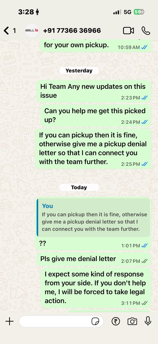 RaviPandey9453's tweet photo. @amazonIN @amazon Order I’d-408-8447917-4049167,  This is the worst warranty claim service I've ever experienced, where everyone is saying only the brand can do something. Please avoid shopping on Amazon.

But there was no response from the brand's side. https://t.co/eMeETjp3rT