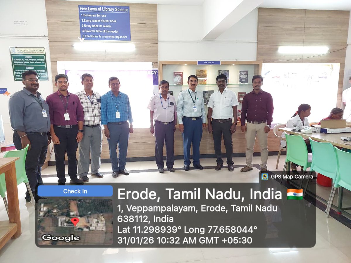 ecperode's tweet photo. A successful medical camp was held on 31 January 2026 by Medway Hospital and The Erode College of Pharmacy, benefiting over 180 participants with health screenings and expert counselling. https://t.co/4bfzWOrUCA