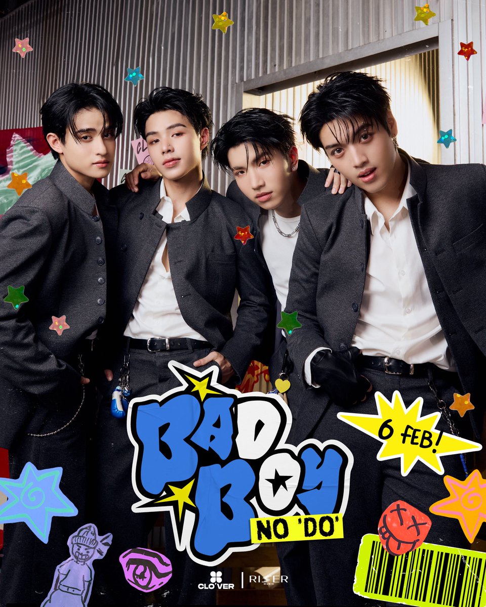 clo_ver_riser's tweet image. BAD BOY MODE - CLO'VER 😎🍀
CLO'VER - Bad Boy No 'DO'

📍 Save the Date : 06.02.2026
🎧 All Streaming Platforms
🔗 Official MV | YouTube : RISER MUSIC

#CLO_VER
#BadBoyNoDoCLO_VER
#RISERMUSIC