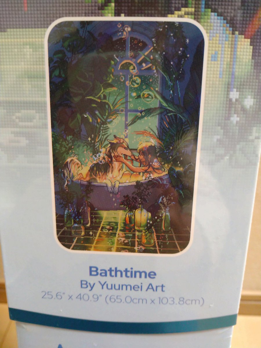 Diamond Art Club Yuumei Art 『Bathtime』 Diamond colors : 60