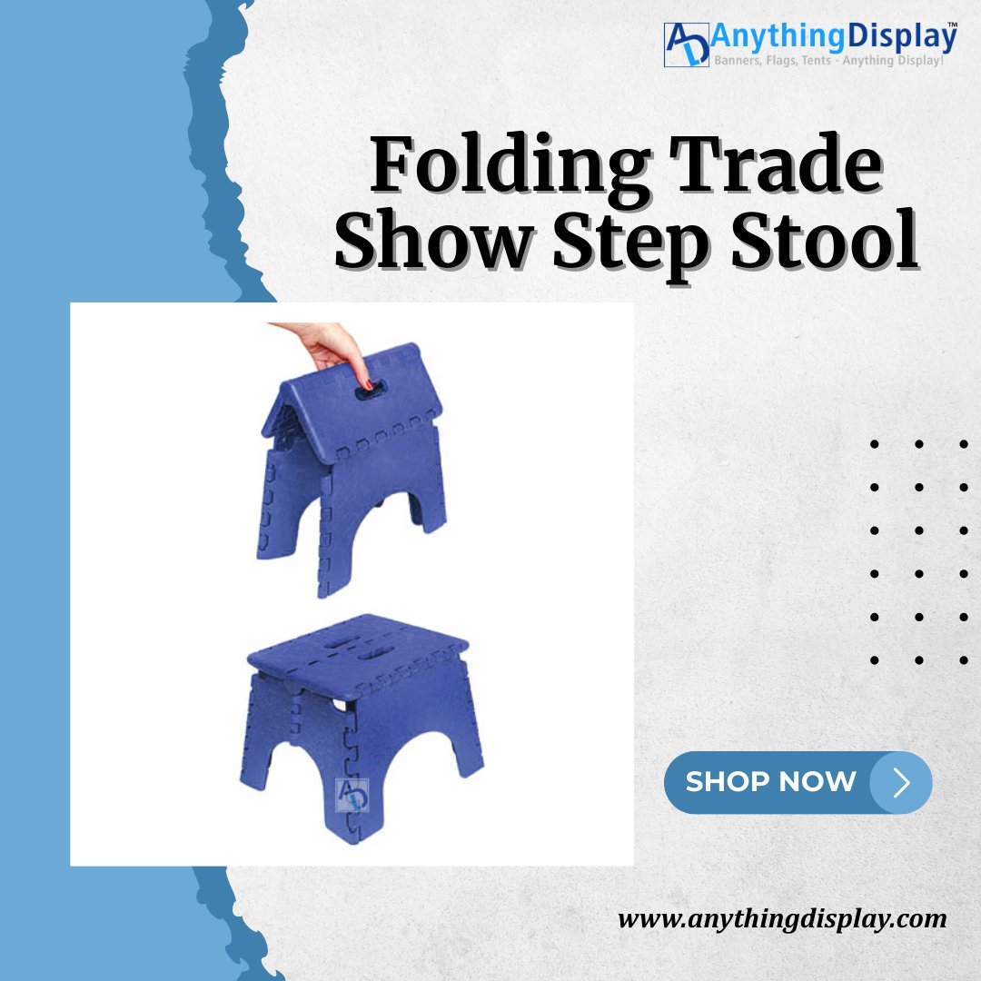 anythingdisplay's tweet photo. Reach higher. Setup faster.
The folding trade show step stool is a must-have for easy booth installation.

👉 Buy now!
   https://t.co/H5UXpW7ixh

#anythingdisplay #stepstool #tradeshow #eventsetup #tools https://t.co/uByWhJd2MV
