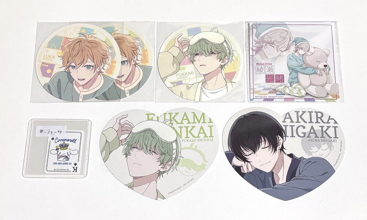 1 アオペラ カフェ 交換 譲渡 譲：ルカ ふかみ 光緒 明 永臣 侃 粋 帆