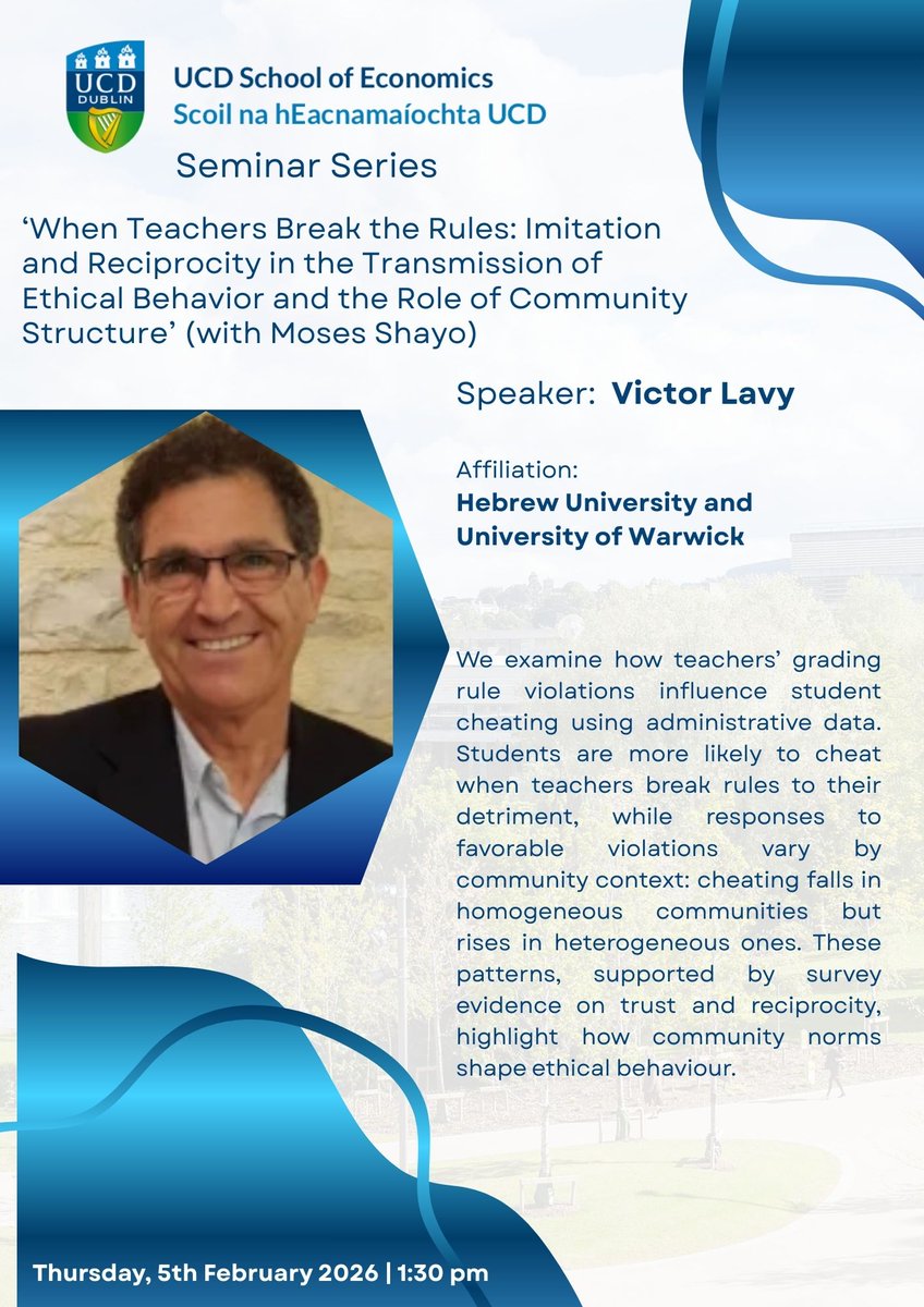 UCD Economics tweet media