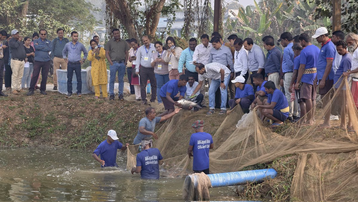 ICAR-Central Institute Of Freshwater Aquaculture tweet media