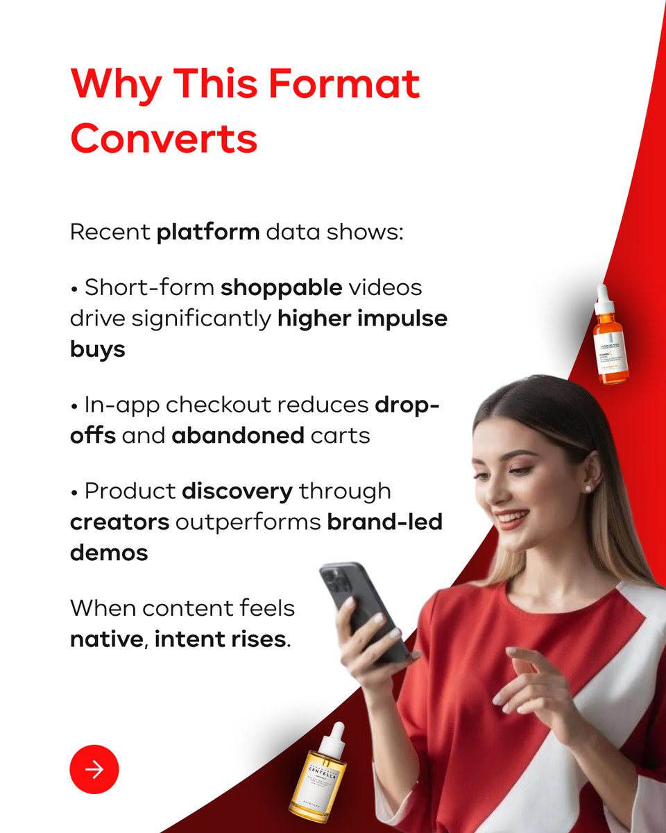 BoomsaVenture's tweet photo. When content is entertaining, buying feels effortless.

#boomsa #shoppablecontent #socialcommerce #tiktokmarketing #instagramshopping #digitalconversion #contentcommerce https://t.co/hYIUYOMLTB