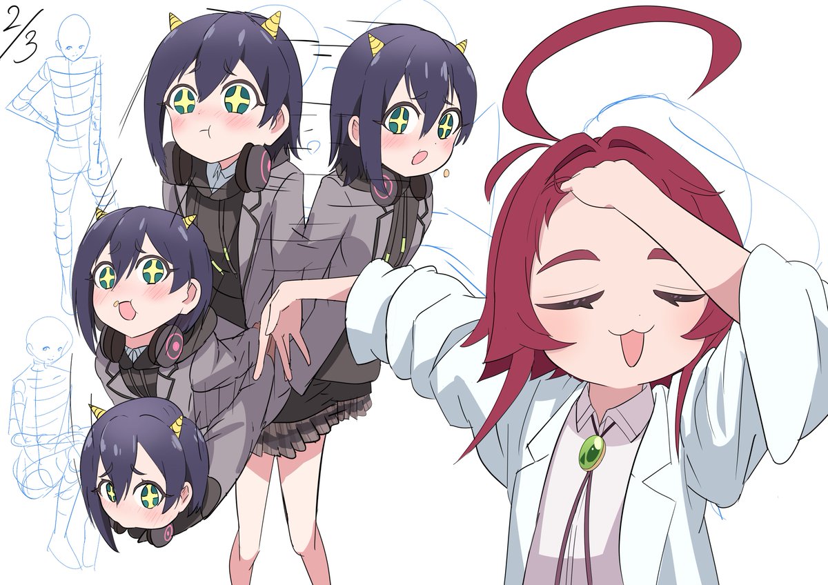 節分なので豆まきをする楠莉だったが投射呪法並のスピードで食べる胡桃!!!!!
(24巻の番外編で鬼やってたし合いますな!)
#落書き #君のことが大大大大大好きな100人の彼女