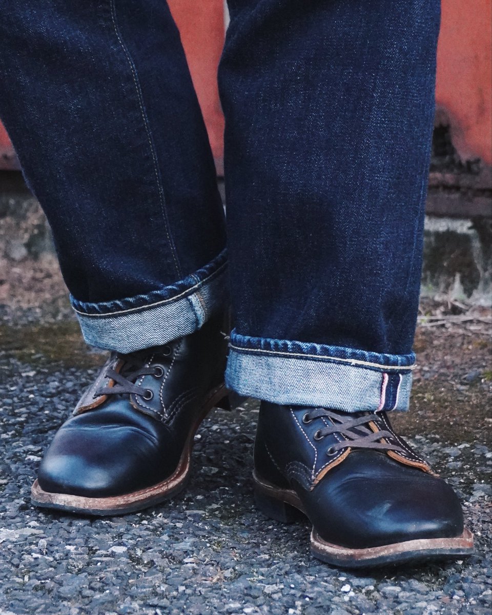 アメカジ好きの足元