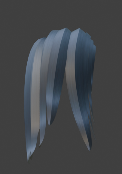 Aristo_500's tweet photo. Just started to try out Blender to make some Roblox hair, I don't think I did too bad https://t.co/Q3CCOGmBvG