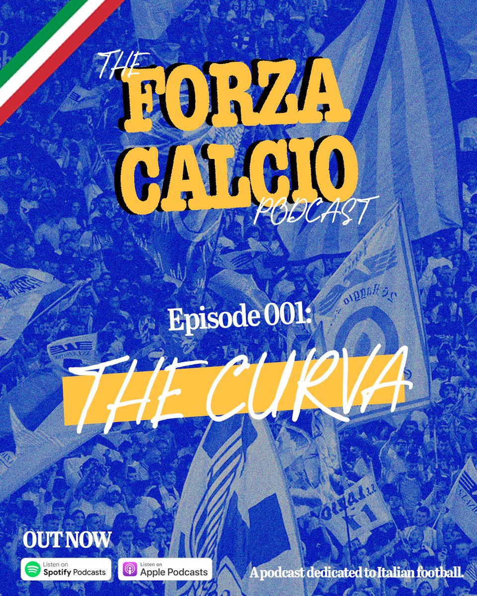 The FORZA CALCIO Podcast, now playing. 

🎙️ Listen / Watch here:  
 Spotify: open.spotify.com/episode/3PCpw9… 
Apple: podcasts.apple.com/gb/podcast/001… 
YouTube: youtube.com/watch?v=mR2iN5… 
Substack: forzacalcionewsletter.substack.com/s/the-forza-ca…