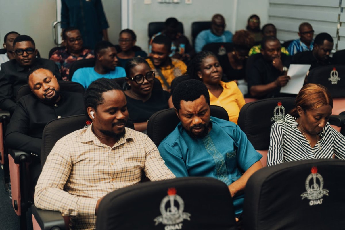 PublishingKNUST's tweet photo. Congratulations to our HOD, Dr. Kofi Nimo Nunoo, on his induction into the Ghana Publishers Association leadership.
A proud moment for the Department of Publishing Studies and Ghana’s publishing industry. 📚✨
#PublishingStudiesKNUST #GPAInduction #PublishingInGhana https://t.co/KKRr565Vto